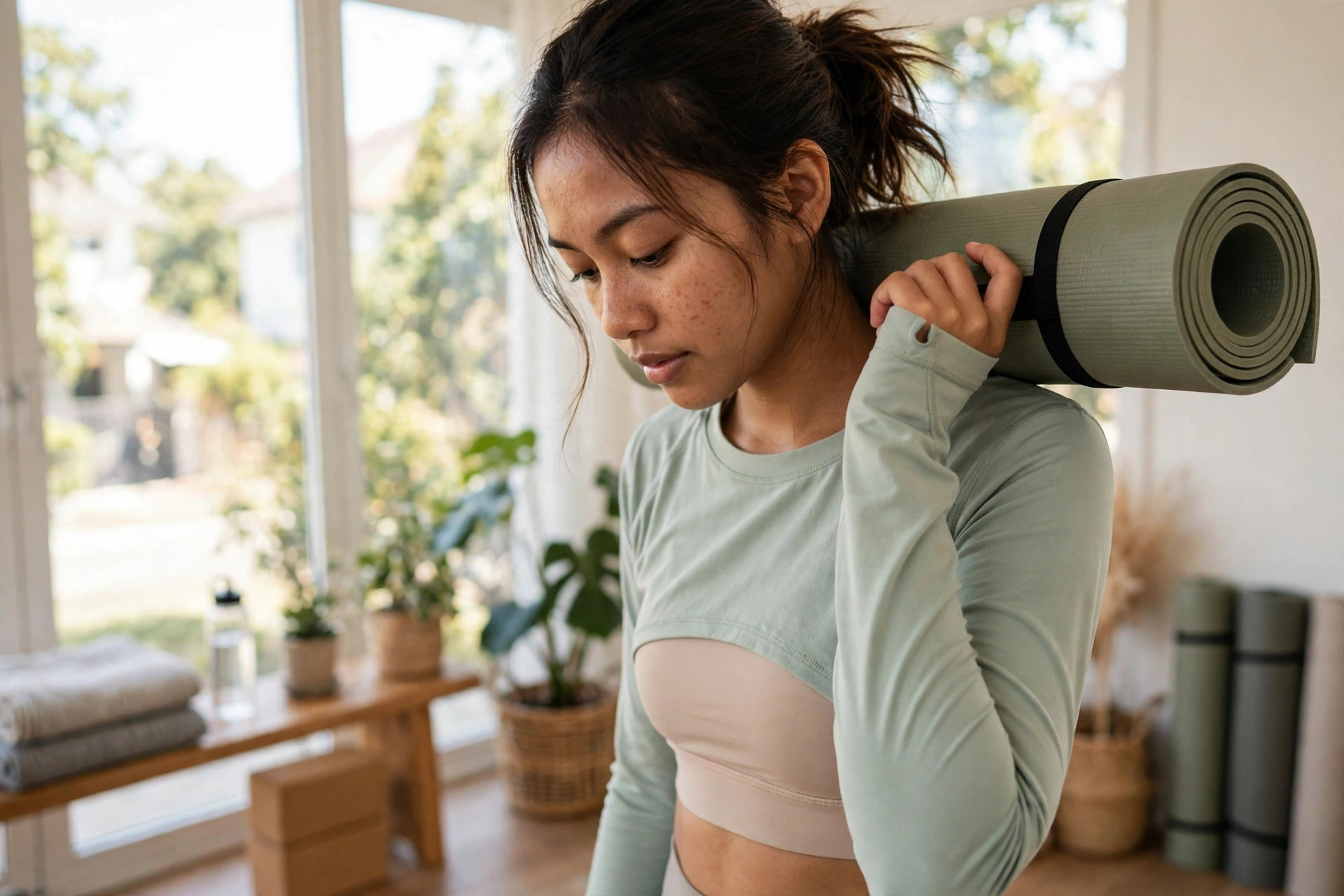3 Atasan Olahraga Wanita untuk Gym & Yoga: Longsleeve, Crop Bra Pengait Depan, atau Yoga Bra — Pilih Sesuai Jenis Latihanmu