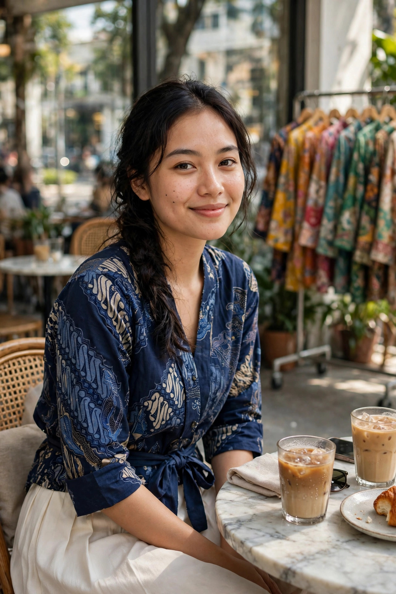 6 Rekomendasi Atasan Batik Wanita Berdasarkan Kebutuhan: Katun Klasik, Puff Sleeve, Fitted Modern, Tali Pinggang, dan Batik Mix Bigsize — Mulai Rp55 Ribu