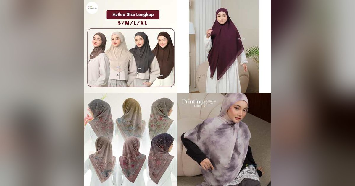 Butuh Voal Motif, Bergo Airflow, sampai Pashmina Printing? 7 Rekomendasi Hijab Berdasarkan Kebutuhan