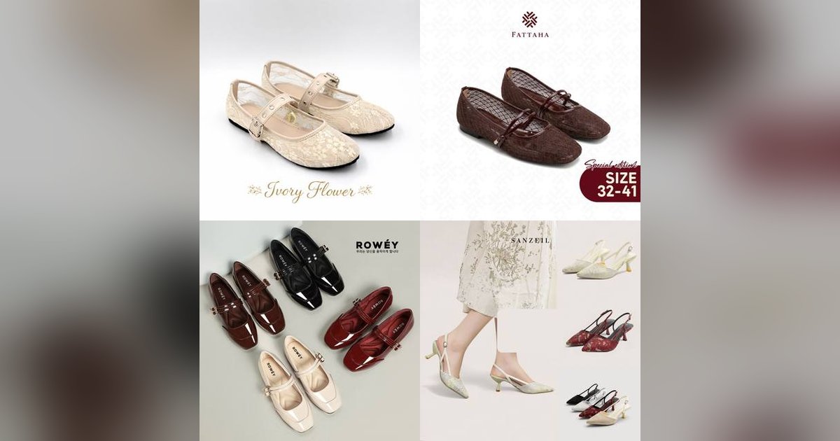 Butuh Flatshoes Adem, Slip-On Praktis, sampai Heels 5cm? 7 Rekomendasi Sepatu Wanita Berdasarkan Kebutuhan